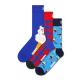 Happy Socks Downhill Skiing Socks Gift Set 3-Pack 2