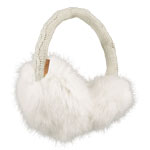 Barts Fur Earmuffs Weiß (White)