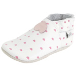 Bobux Herz Blossom Hearts Weiß (White)