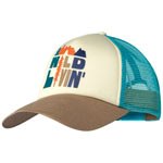 Buff Trucker Cap Creme/Beige/Türkis (Scen Multi)