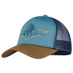 Buff Trucker Cap Blau/Braun (Brak Stone Blue)
