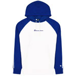 Champion Hooded Sweatshirt Retro Weiß/Blau (WHT/BWB)