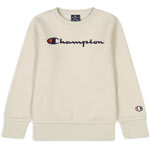 Champion Crewneck Sweatshirt Kids Beige (Off-White/SVL)