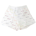 Champion Shorts Allover Logo Weiß (WHT/A)