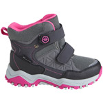 Color Kids Hook Loop WP Boots Festival Fuchsia