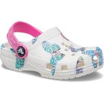 Crocs Classic Butterfly Clog Toddler White/Multi
