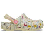 Crocs Classic Unicorn Graphic Clog Toddler Yellow Light
