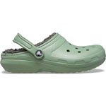 Crocs Classic Lined Moosgrün (Moss/Multi)