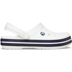 Crocs Crocband Weiß/Dunkelblau (White/White/Navy)