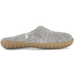 Egos Fair Trade Slipper Rubber Sole Grau (Natural Grey)