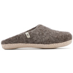 Egos Fair Trade Slipper Graubraun (Natural Brown)