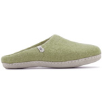 Egos Fair Trade Slipper Moosgrün (Moss Green)