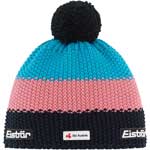 Eisbär Star Pompon SKA Schwarzblmeliert/Strawberry/Mugo