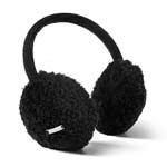 Fellhof Ohrenwärmer Teddy Schwarz