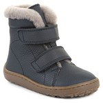 Froddo Barefoot Furry Boot Dunkelblau (Dark Blue)