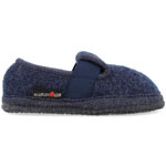Haflinger Slipper Joschi Dunkelblau (Jeans)