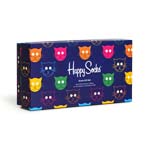 Happy Socks Mixed Cat Socks Gift Set 3-Pack Mehrfarbig/Katzenmotive