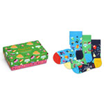 Happy Socks Happy Birthday Kids Gift Box 3-Pack mehrfarbig