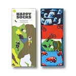 Happy Socks Out and About Socks Gift Set 4-Pack Mehrfarbig/Outdoor-Sportmotive