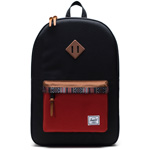 Herschel Heritage Black/Saddle/Ketchup