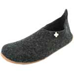 Living Kitzbühel Hahnenkamm Slipper Kreuz Anthrazit