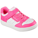 Skechers Quick Street Pink/Weiß (Neon Pink/White)