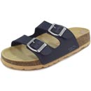 Superfit Fussbettpantoffel dunkelblau (ocean)