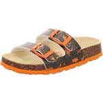 Superfit Fussbettpantoffel Orange/Mehrfarbig