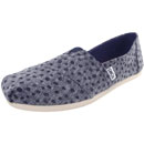 Toms Classic Chambray Dots Wm blau (navy slub)