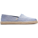 Toms Heart Motif Woven hellblau (blu)